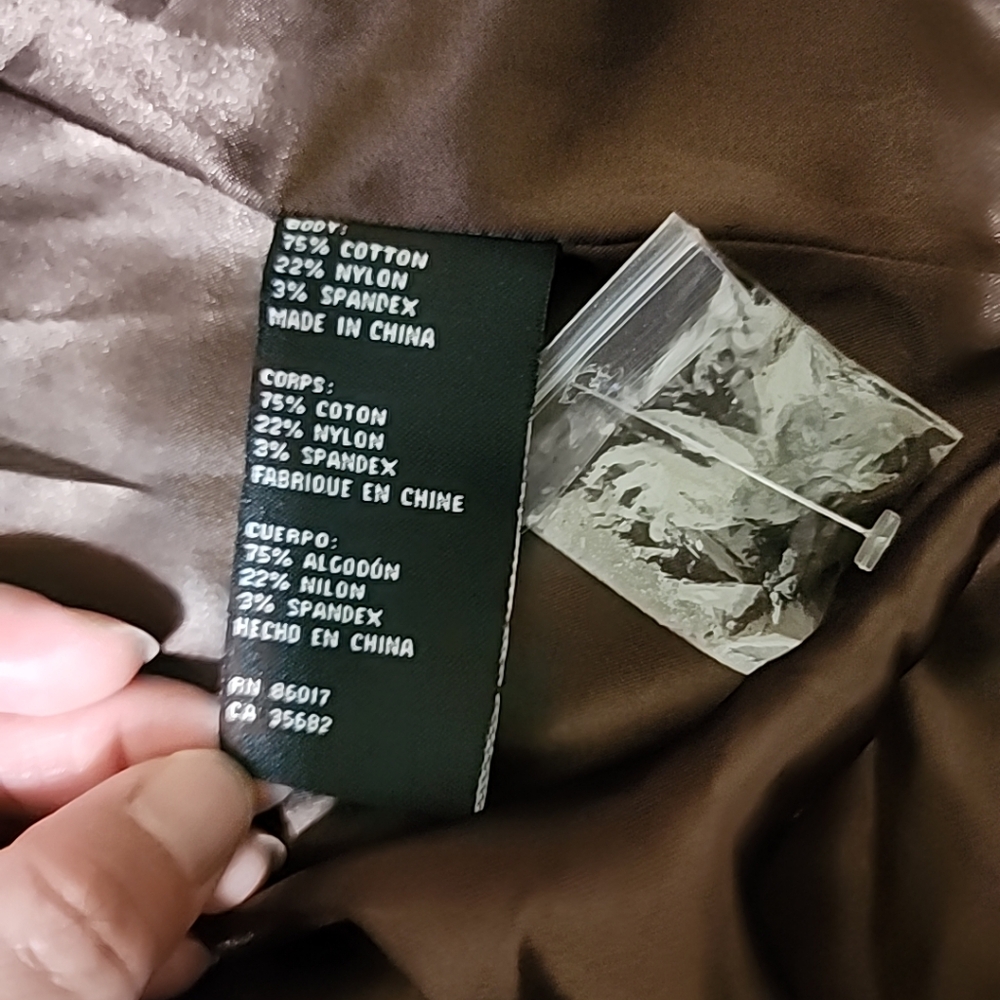 bebe Dark Brown Trench Coat - Picture 2 of 13